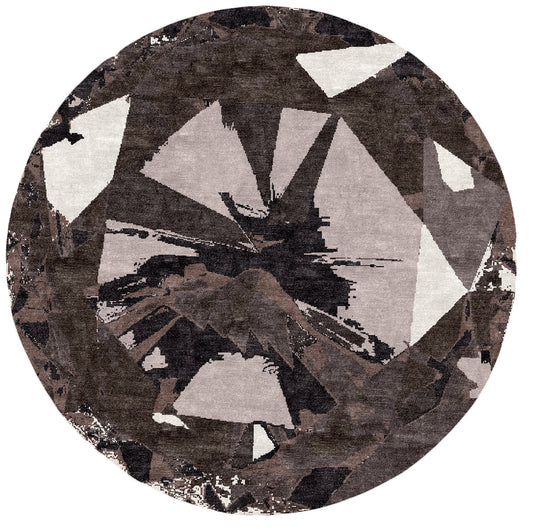 Round Brilliant Taupe