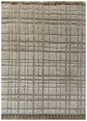 A luxury designer rug with a raised silk design – Kush Rugs